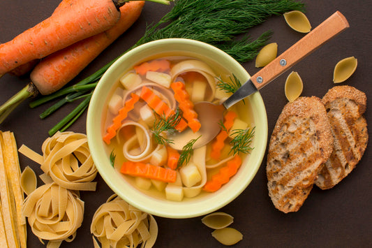 COCINA CON BAAK BONE BROTH: Sopa de Pollo con Fideos y Verduras