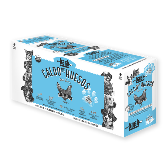 Baak Bone Broth para perros y gatos 14pzas.
